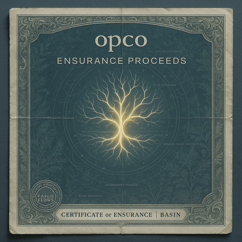 opco | ensurance proceeds